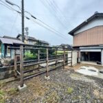 京都府京丹後市峰山町にて薪置き場の骨組み製作工事 施工後