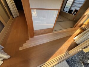 滋賀県大津市にてリフォーム工事〈シロアリ被害を受けた床下を部分修繕〉